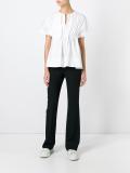 gathered waist T-shirt