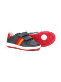 double touch strap sneakers