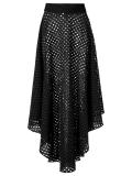 midi panelled skirt