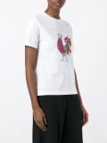 rooster print T-shirt