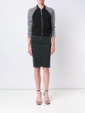 denim pencil skirt