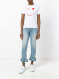 summer print T-shirt