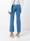 scalloped jeans