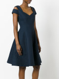 split shoulder dress