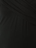 asymmetric V-neck top