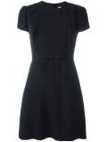 frill bib dress