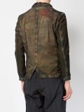 open collar button-up jacket