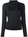 tie neck detail blouse