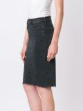 denim pencil skirt