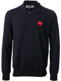 CdG Play大眼红心polo衫