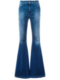 wide flare jeans