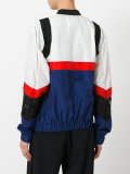 lace panel bomber jacket 
