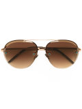 oversized aviator sunglasses