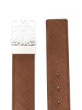 logo buckle belt
