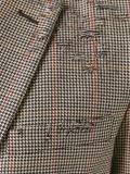 houndstooth pattern blazer
