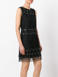 net detail dress