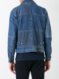 patchwork denim jacket