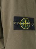 logo patch military jacket 