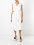 chest patch pockets dress