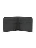 embossed waves bi-fold wallet