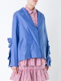 ruffled sleeve jacket 