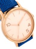rose gold dial watch 