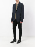 multi-pocket blazer