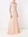 lace top gown
