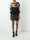 floral intarsia jumper