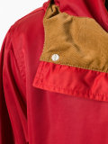 zipped hooded jacket
