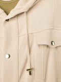 long drawstring jacket