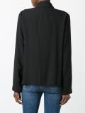 draped detail shirt