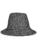 houndstooth pattered hat