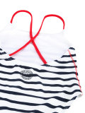 striped swimsuit