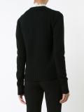 multi-patch cardigan