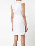 ruffle trim wrap dress 