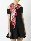 floral print scarf
