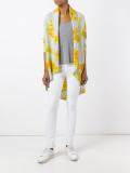 'Upside-down Madara Shibori' cardigan