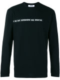 quote print sweatshirt
