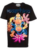 monkey print T-shirt