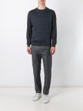 woven chevron jumper