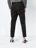 tailored cropped trousers
