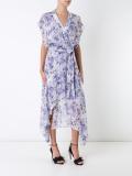 'Amplitude' wrap dress