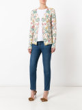 floral patterned cardigan 