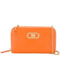 Gancini removable chain wallet