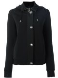 hooded panel jacket 