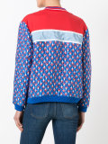 jacquard bomber jacket