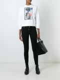 cropped sweatshirt