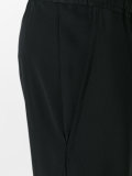 cropped drop-crotch joggers