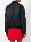 tie-up detailing bomber jacket